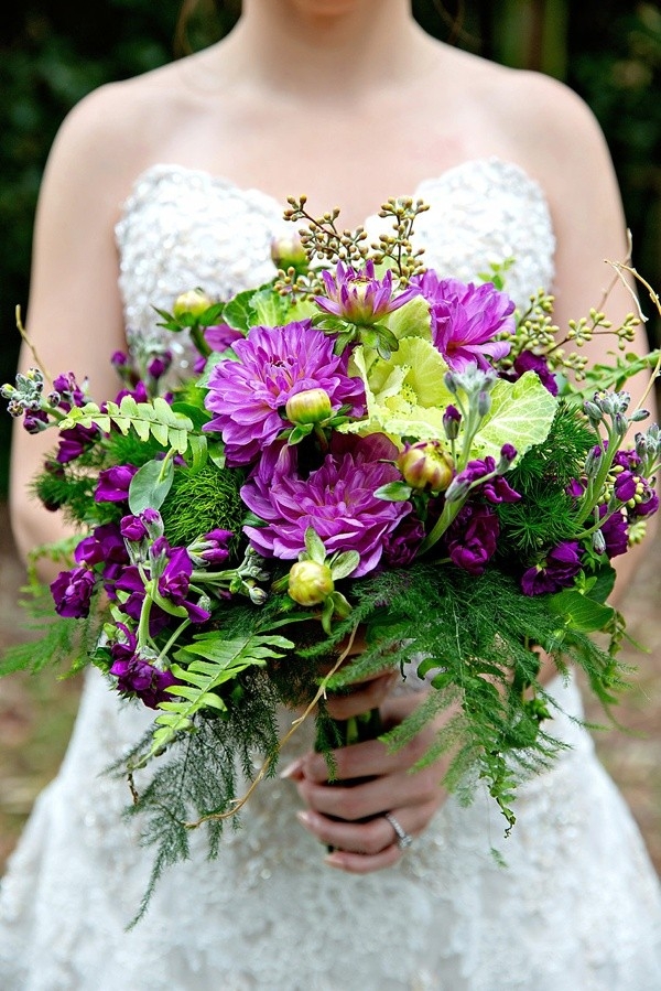 Glamorous Woodlands Themed Wedding