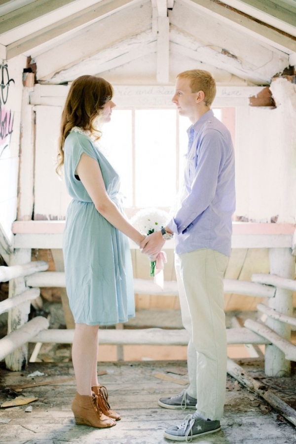 Wintery Engagement Photos