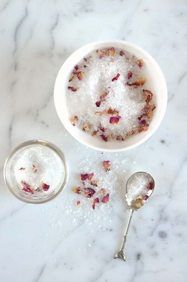 Vanilla Rose Bath Salt Favors Tutorial