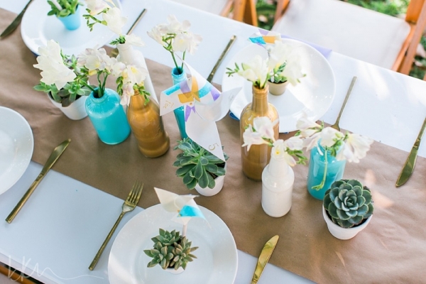 DIY Mini Succulents for Wedding Decor or Favors