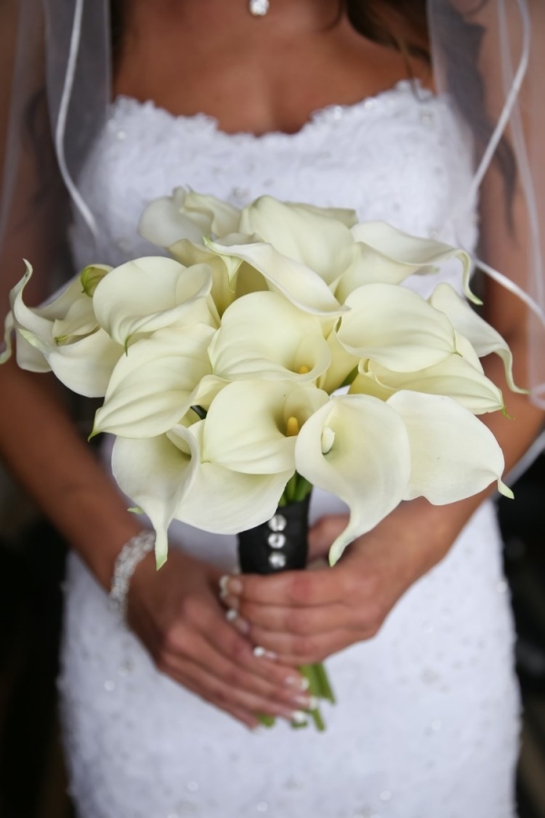 Blue and Black Wedding in Canada