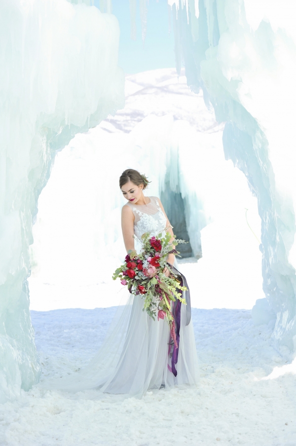 Ice Castle Wedding Inspiration