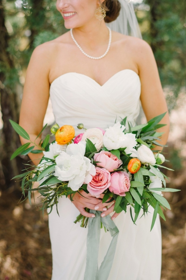 A Romantic Blush and Mint Wedding