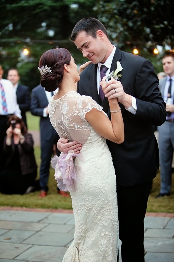 Purple Garden Inspired Virginia Wedding