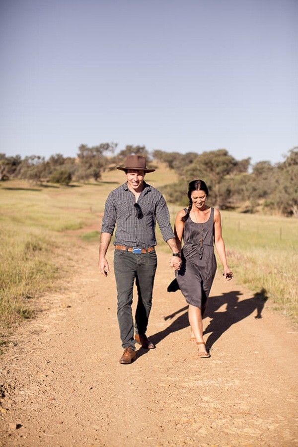 Australian Farm Engagement Photos