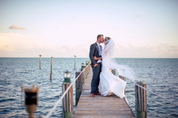 Romantic Oceanside Wedding in The Keys