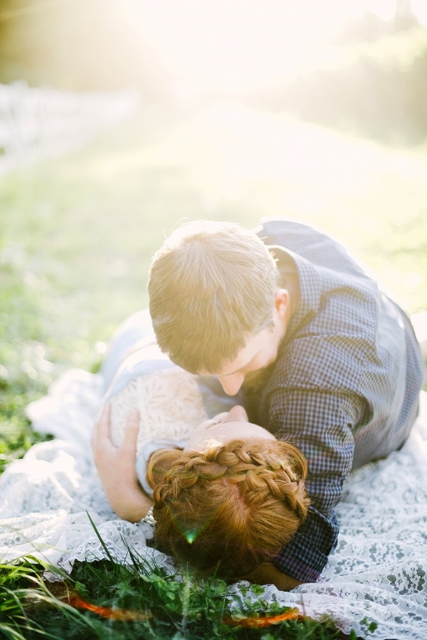 Romantic Farm Engagement Session