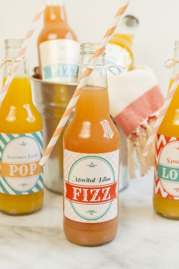 Custom Wedding Sodas