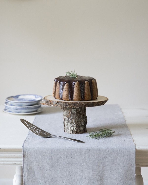 Rosemary-Almond Bundt Cake Recipe