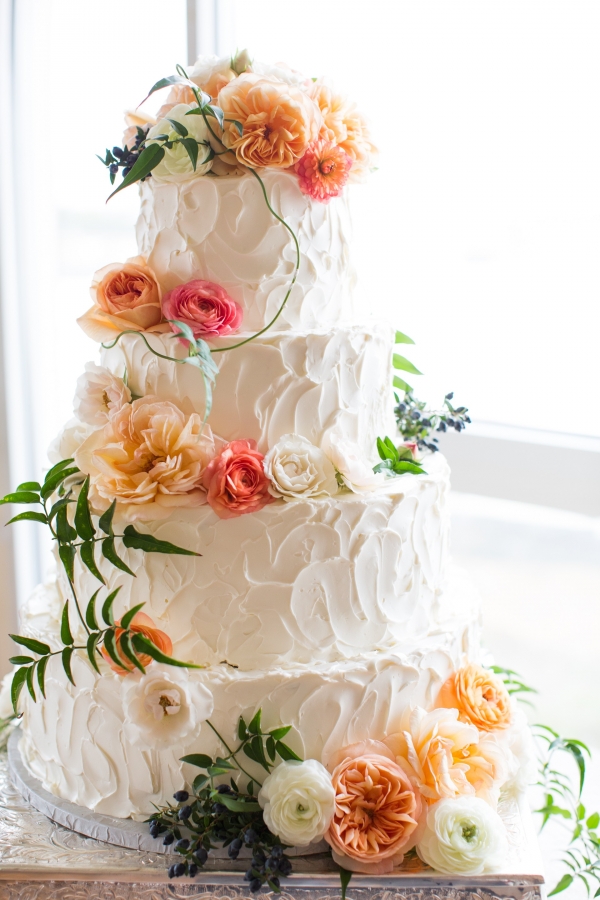 Elegant Orange And Navy San Francisco Wedding