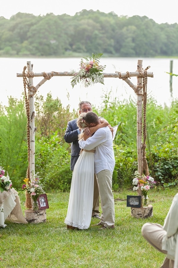 Vintage Boho Chic Backyard Wedding