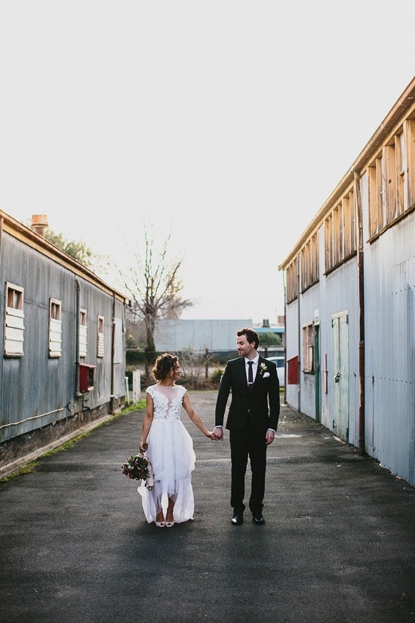 Whimsical Furniture Warehouse Wedding