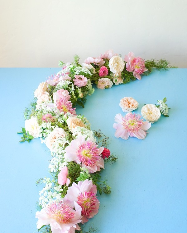 DIY Floral Garland and Crown