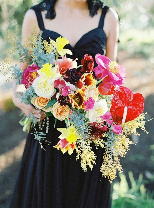 Colorful California Mission Wedding Style