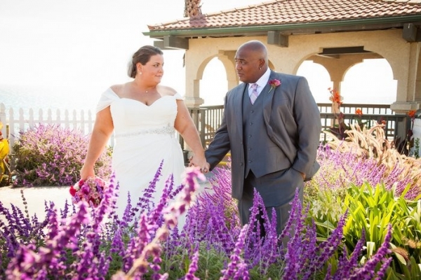 Pink + Coastal California Wedding