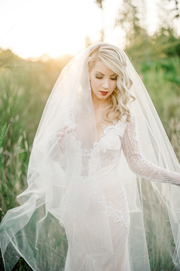 Modern Glam Styled Elopement at Magic Hour