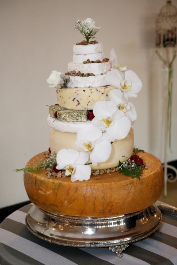 How to Create a Cheese Wheel Wedding Cake