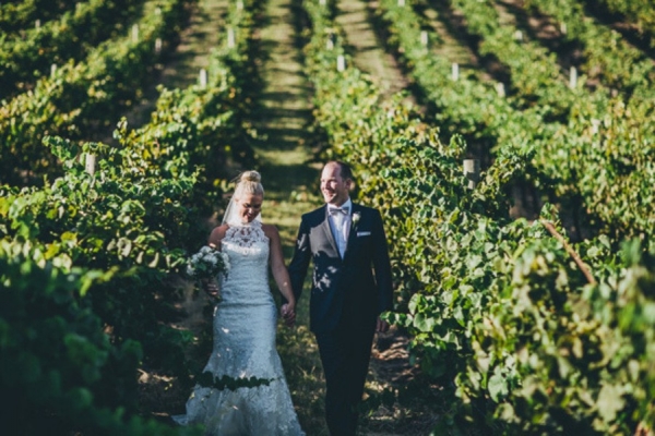 Modern Winery Wedding