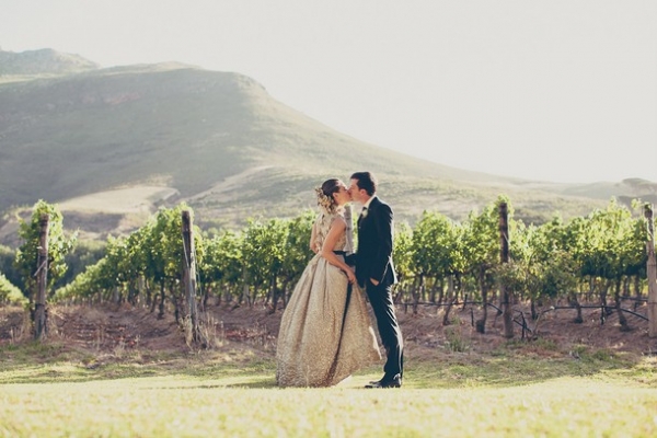 Vineyard Glamour Wedding