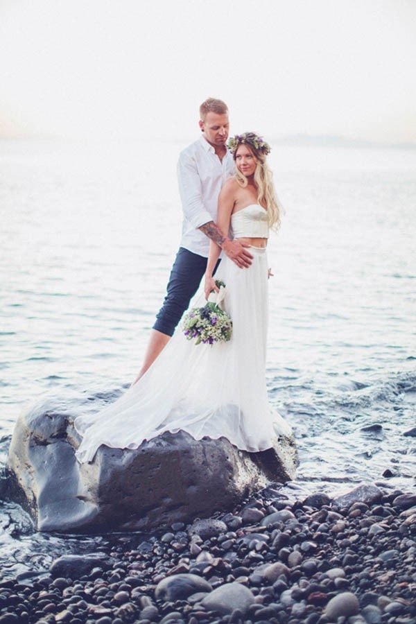 Bohemian Destination Wedding In Greece