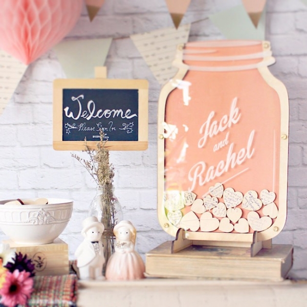 Creative Guest Book Alternative Ideas from Etsy