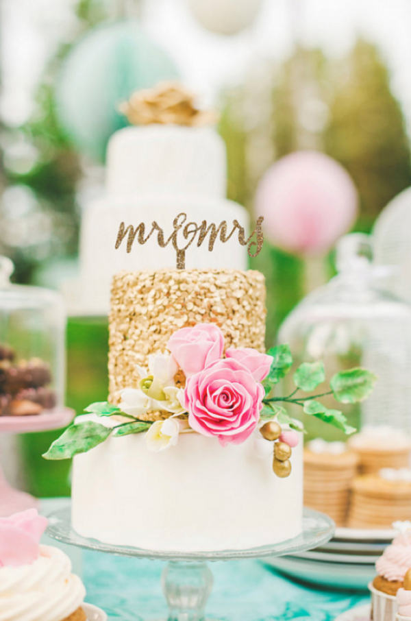 19 Wedding Cake Toppers + Festive Party Decor