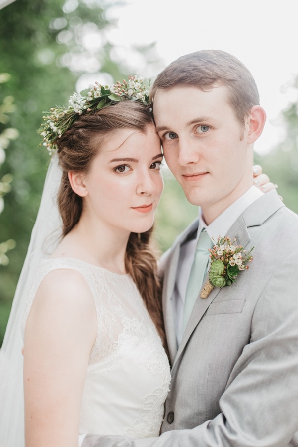 Intimate Garden Wedding