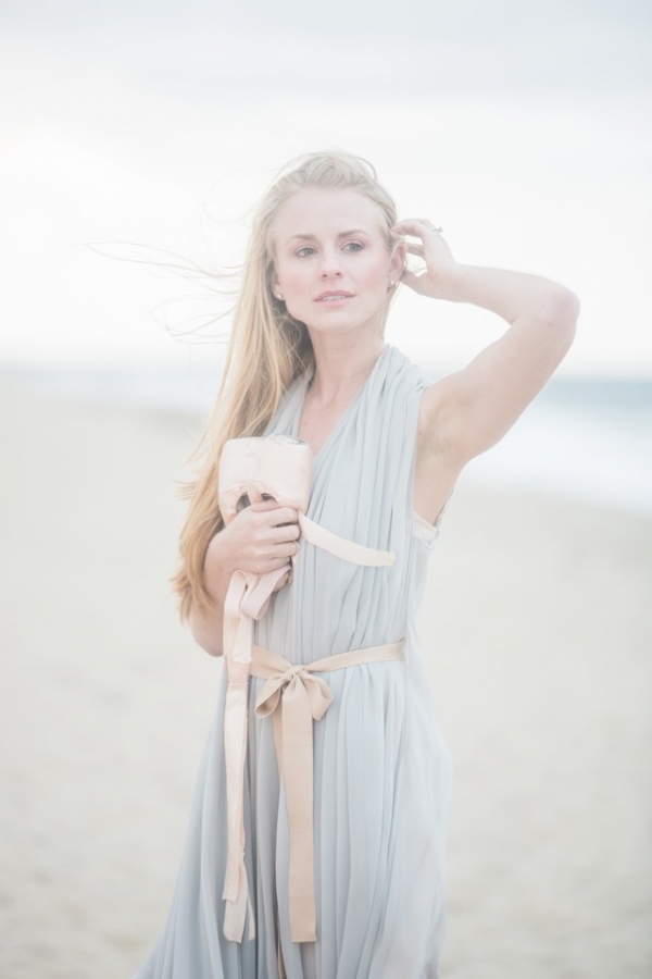 Fine Art Beach Ballet Bridal Inspiration Shoot