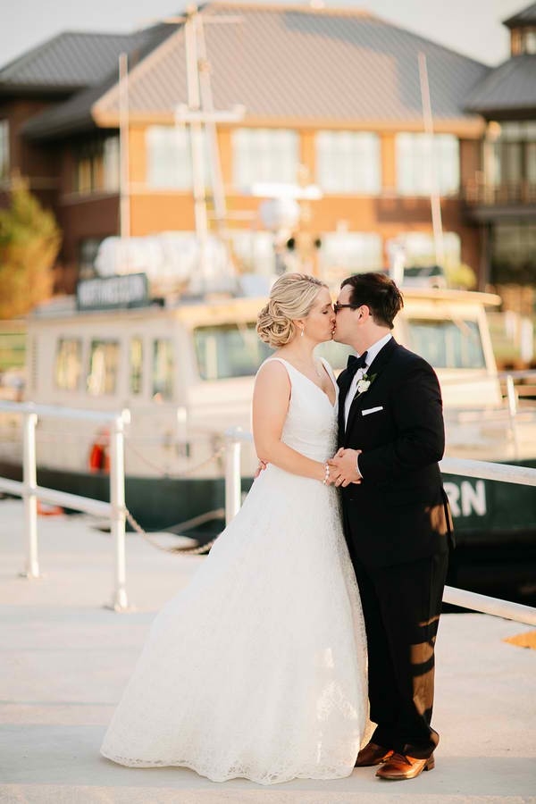 Nautical Bayside Michigan Wedding