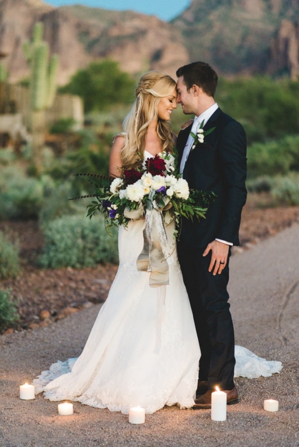 Chic Arizona Mountains Wedding Inspiration