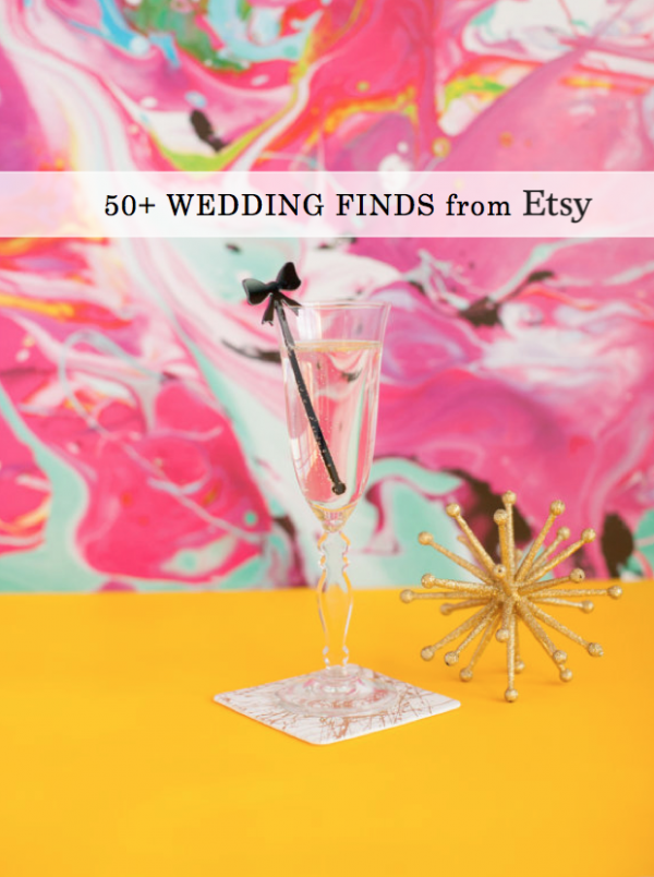 50+ Wedding Finds From Etsy