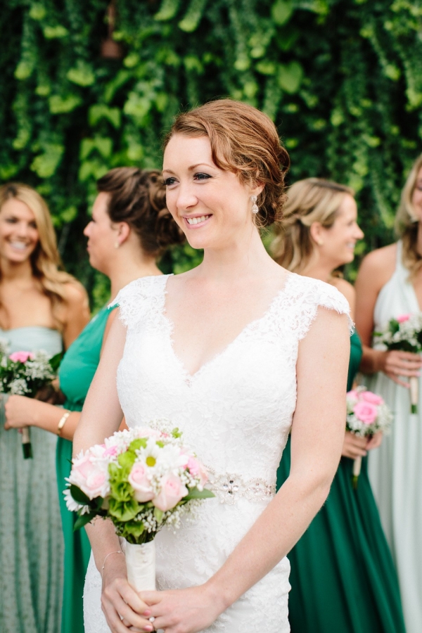 Shades Of Green Backyard Wedding Fete