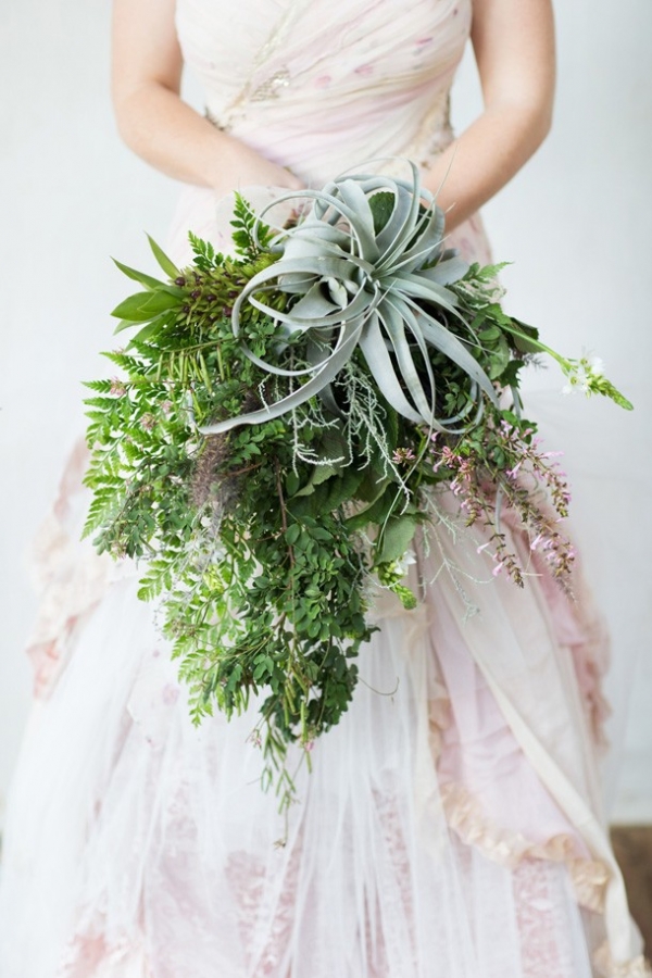 20 Greenery Wedding Bouquets