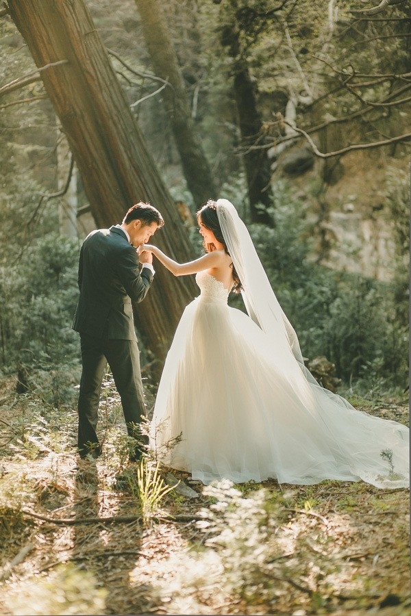 Enchanting Mountain Bridal Portraits