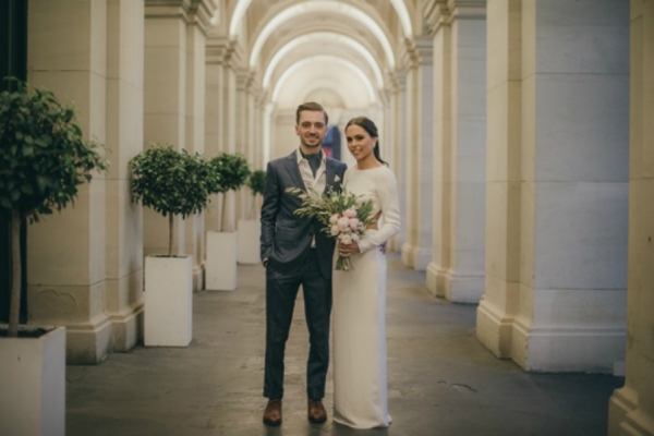 Modern Roof Top Wedding