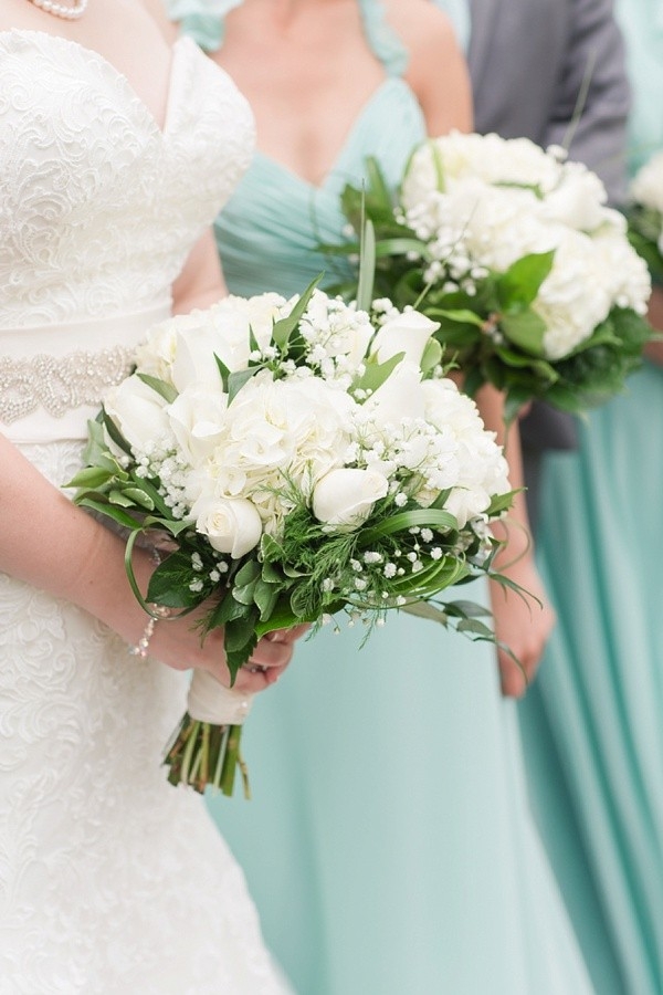 Classic Mint Green University Wedding