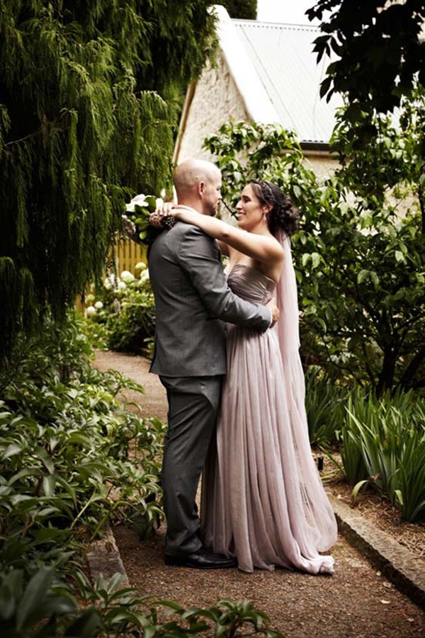 Delicate Tasmanian Winery Wedding