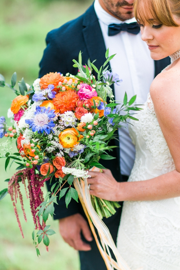 Polished Bohemian Bridal Portraits