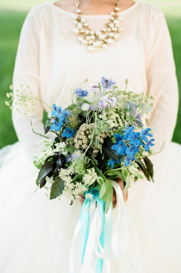 Tulle And Wildflowers Bridal Inspiration