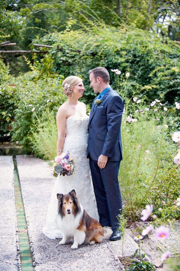 Intimate Organic New Mexico Farm Wedding