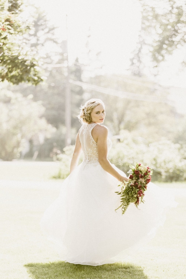 An Intimate Wisconsin Backyard Wedding