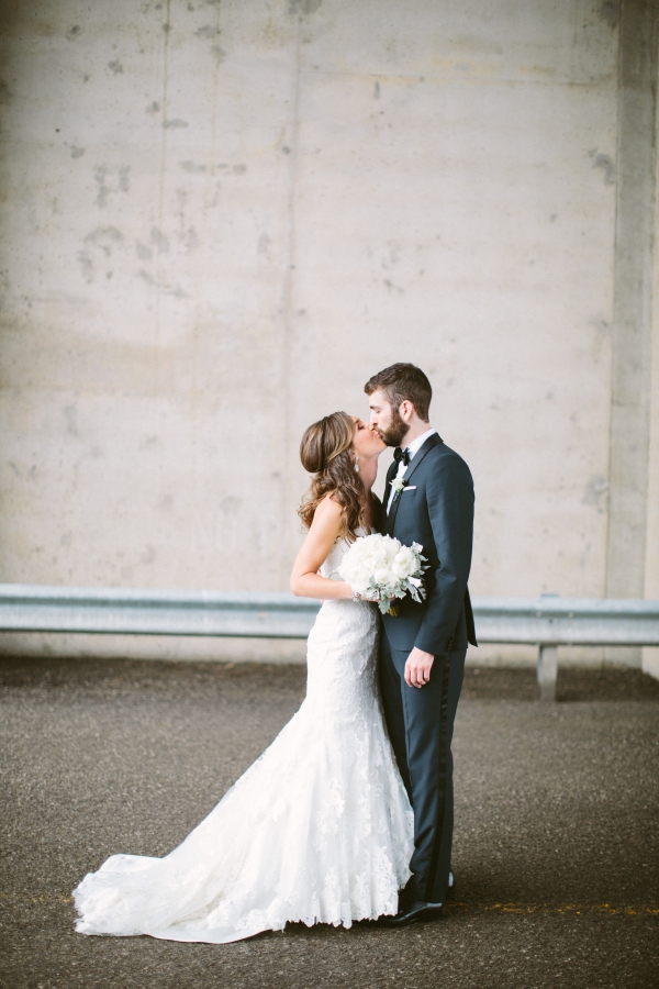 Industrial Chic Pittsburgh Opera House Wedding