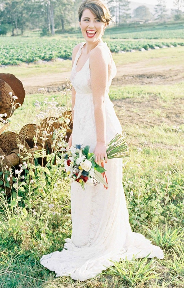 Strawberry Fields Wedding Inspiration