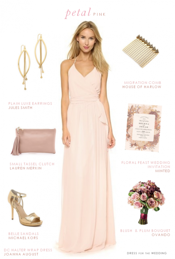 Pink Style Idea for Bridesmaids