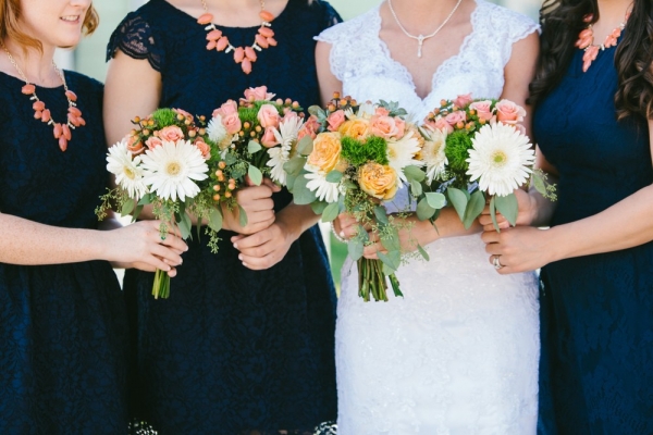 A Navy + Salmon Port Aransas, Texas Beach Wedding