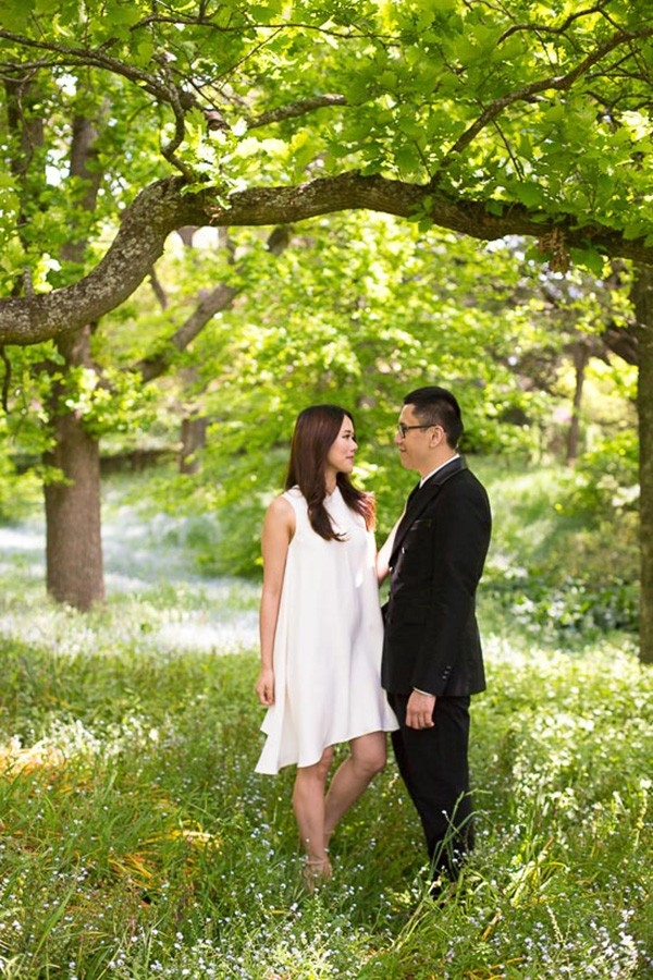 Romantic Milton Park Engagement