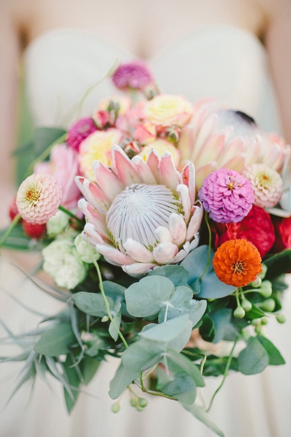 Perfectly Protea South African Vineyard Wedding