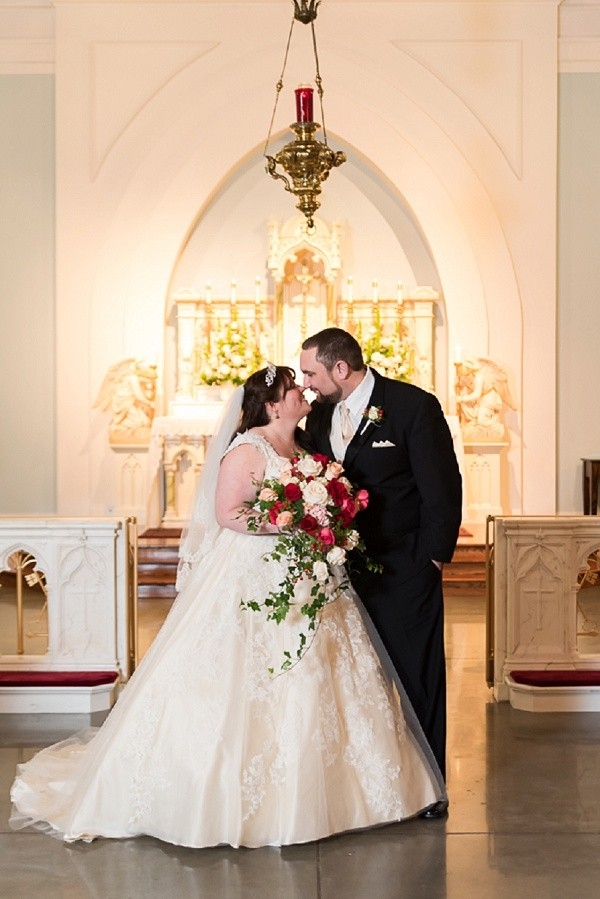 Romantic Traditional Catholic Wedding