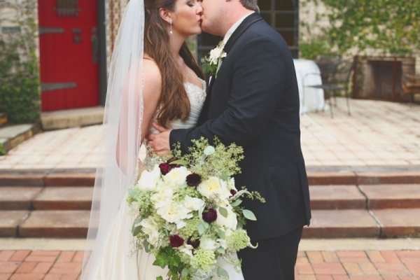 Purple Candlelit Alabama Wedding