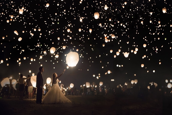 A Tangled-Themed Engagement Shoot